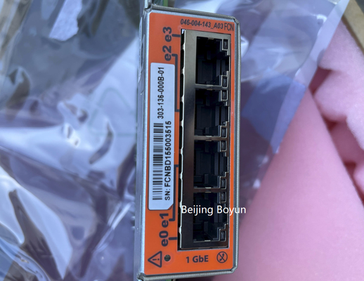 Emc 303-136-000b-01 อีเธอร์เน็ต Io โมดูล 4 พอร์ต Gbe Iscsi สำหรับ Vnxe3100 3150 1gb