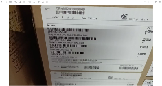 ช่องเก็บของ Emc Unity Storage XT380F Xt ช่องเก็บของ XT380F XT480F XT680F XT880 XT880F